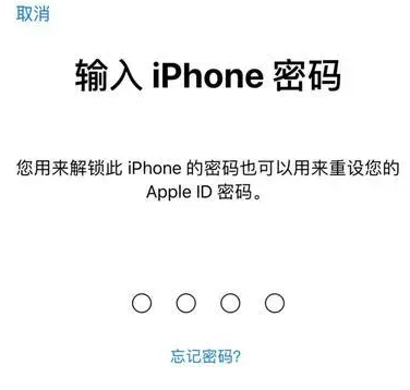 龙城苹果15维修网点分享iPhone 15六位密码怎么改四位 