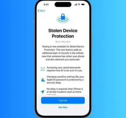 龙城苹果授权维修店分享被盗设备保护功能开启方法 