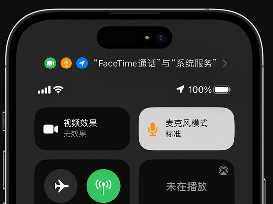 龙城苹果授权维修网点分享iPhone在通话时让你的声音更清晰 