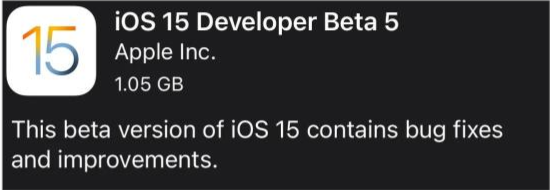 龙城苹果手机维修分享如何升级到iOS15.0 beta5 